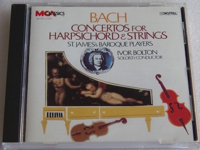 Bach - Concertos For Harpsichord... Bolton CD USA