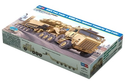 Hobby Boss 85502 M1070 Truck Tractor and M1000 HET Semi-trailer 1:35