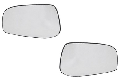 Вкладыш зеркало с подогревом volvo s60 s80 v70 xc70 04- фото №1