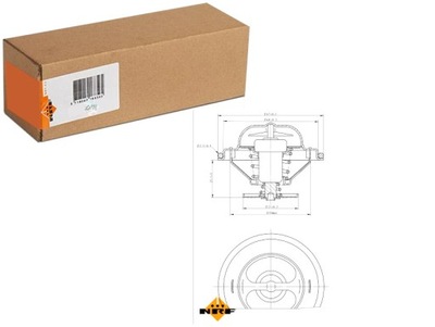 Термостат жидкость охлаждающей citroen xm peugeot 605 renault 19 i фото №1