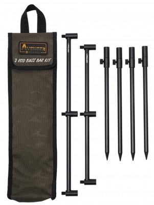 2X PROLOGIC ZESTAW PODPÓREK AVENGER BUZZER BAR KIT 3 ROD