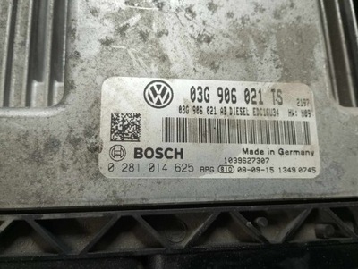 UNIDAD DE CONTROL DEL MOTOR VW GOLF V 5 PLUS 03G906021TS 1,9TDI BLS  