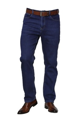 OCIEPLANE-SPODNIE MĘSKIE JEANS W39 L30 PAS 104-106