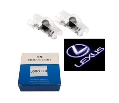 LEXUS DIODO LUMINOSO LED PROYECTOR DE PUERTA RX GS IS LS LX GX 06-18  