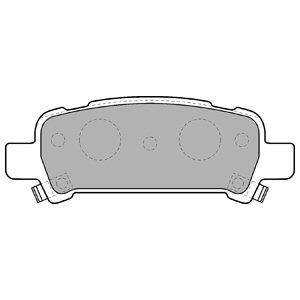 Тормозные колодки тормозные delphi lp1509 фото №1