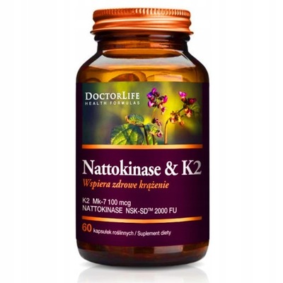 DoctorLife Nattokinase & K2 MK7 - NATTOKINAZA