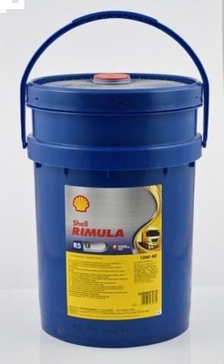 OLEJ SHELL RIMULA R5 LE 10W40 20L LOW SAPS; PALIWOOSZCZEDNY; ACEA E9,E7; VO