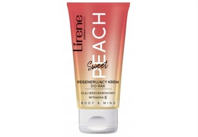 Krem do rąk Lirene peach 50 ml