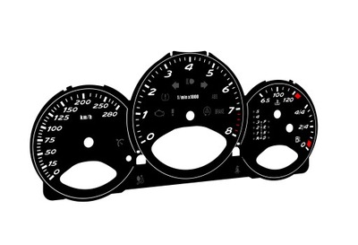 Прилади do porsche porsche cayman boxster 987 фото №1