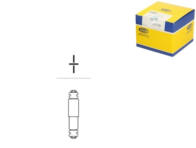 MAGNETI MARELLI 1231G АМОРТИЗАТОР ЗАДНІЙ L/P