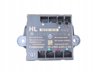 Модуль двері mercedes-benz оригінальний номер a2129004114 фото №1