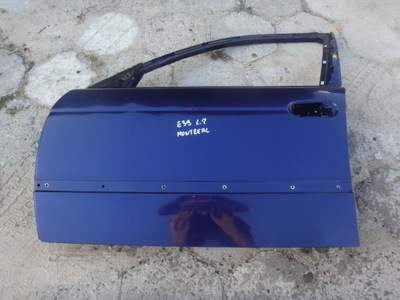 Двері ліва лівий перед передні bmw e39 montrealblau фото №1