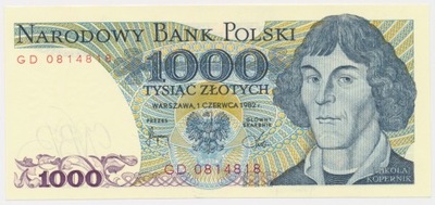 4139. 1.000 zł 1982 - GD - st.1/1-