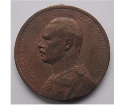 Medal Niemcy 1917 HESJA Ernst Ludwik Grossherzog