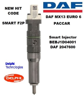 祐出品 WTRYSKIWACZ DELPHI 2047600 PACCAR DAF EURO 6 REGENEROWANY KOD za