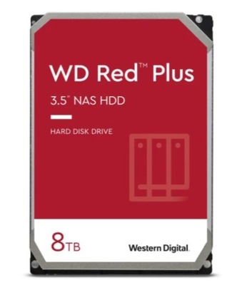 Dysk twardy Western Digital WD Red Plus 3.5" 8TB SATA III 3,5"
