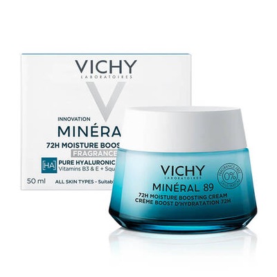 VICHY MINERAL 89 KREM NAWILŻAJĄCY 72H LEKKI 50ml