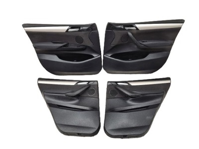 Bmw x3 f25 обшивка обшивки оббивка двері kpl фото №1