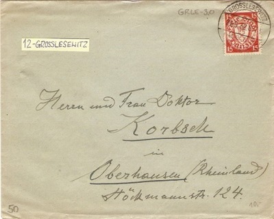 Danzig M12 - stempel GROSSLESEWITZ