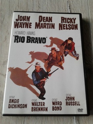 DVD western Rio Bravo 1959 pełne wydanie John Wayne reż. Howard Hawks