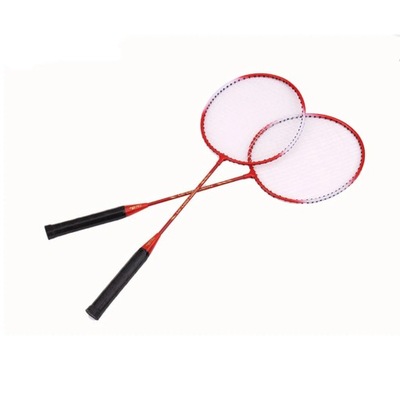 Profesjonalna rakieta do badmintona czerwona