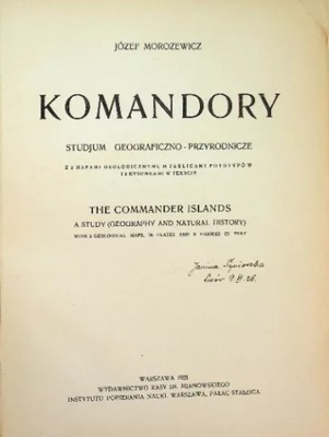 Komandory 1925 r.