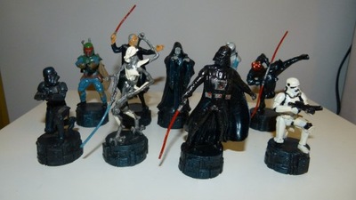 Star Wars- figury szachowe, czarne