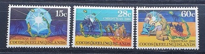 TERYTORIA AUSTRALIJSKIE COCOS ISLANDS ** 1980 MI 53-55