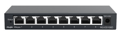 Switch Ruijie RG-ES108D 8 portowy Fast Ethernet