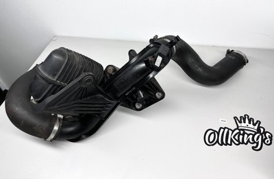 Audi a4 b8 a5 8t q5 2.0 tdi труба шланг воздухозаборник интеркулер 8k0145673ad фото №1