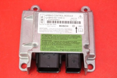 Модуль датчик подушка безопасности подушек bp4k57k30c mazda 3 1 i bk 03-06 фото №1