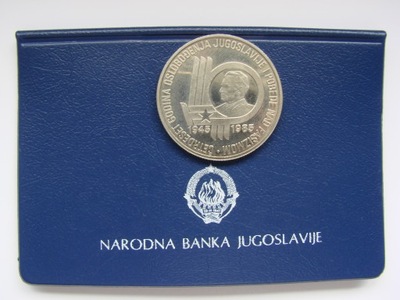 Jugosławia 100 dinarów Zw.nad Faszyzmem 1985 rok