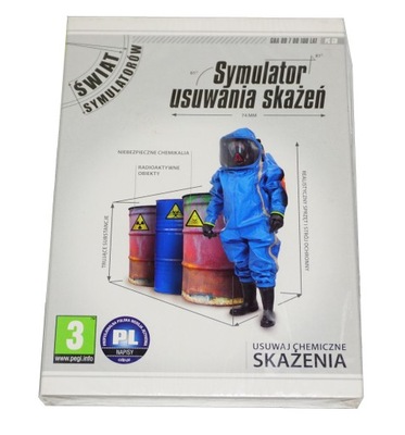 SYMULATOR USUWANIA SKAŻEŃ NOWA FOLIA BOX PL PC