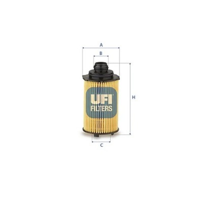 FILTRO ACEITES UFI 25.276.00  