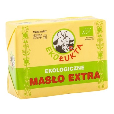 Masło extra bio 200 g eko łukta