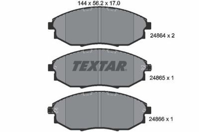 PADS BRAKE CHEVROLET FRONT EPICA 06- 2486401  