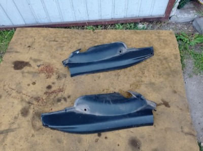 Toledo leon 99-05 - защита порог задний  правая левая фото №1