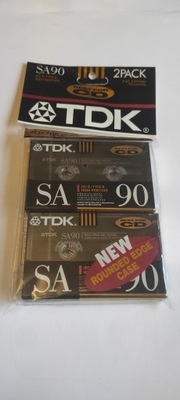 2pack TDK SA 60 1990 folia SA60 Japan USA #2357