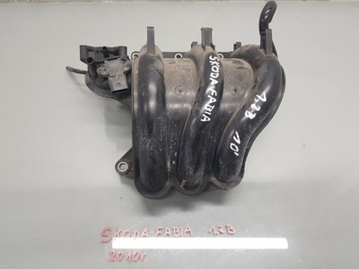 Коллектор всасывающий skoda fabia ii 1.2 03d129766l фото №1