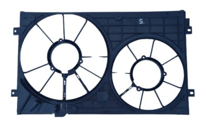 Vw golf vi корпус вентилятора 1k0121207bb фото №1