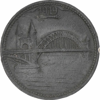 Niemcy, Bonn-Siegkreis, 10 Pfennig, 1919, AU(50-53