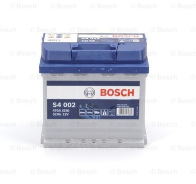 АККУМУЛЯТОР 52AH 470A S4 P+ BOSCH