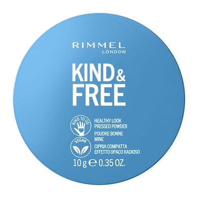 RIMMEL KIND&FREE puder prasowany 020 Light 10g