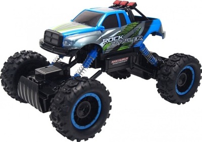 SAMOCHÓD TERENOWY RC ROCK CRAWLER 1:14 NIEBIESKI