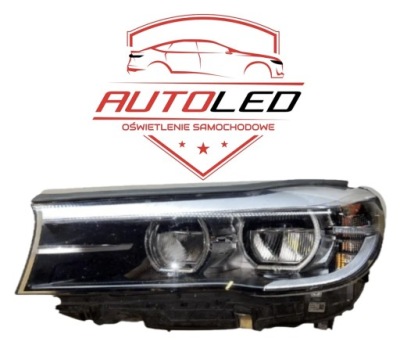 Bmw 7 g11 g12 лампа перед левая bmw led przed liftingiem обычный led 7441513 фото №1