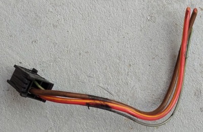 Mercedes w220 штекер проводка pdc перед фото №1