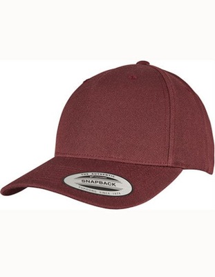 CZAPKA Z DASZKIEM YP Classics 5-Panel Premium Curved Visor Cap MAROON