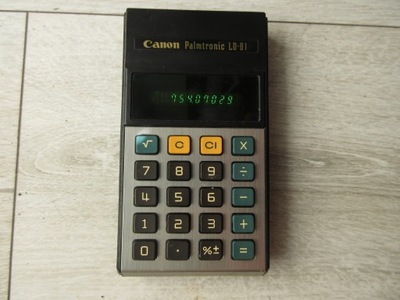 KALKULATOR CANON PALMTRONIC LD-81 UNIKAT VINTAGE