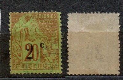 Francja-kolonie-Reunion-1894 Mi 45