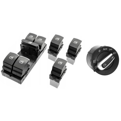 Перемикачі світла + вікон vw eos jetta iii фото №1